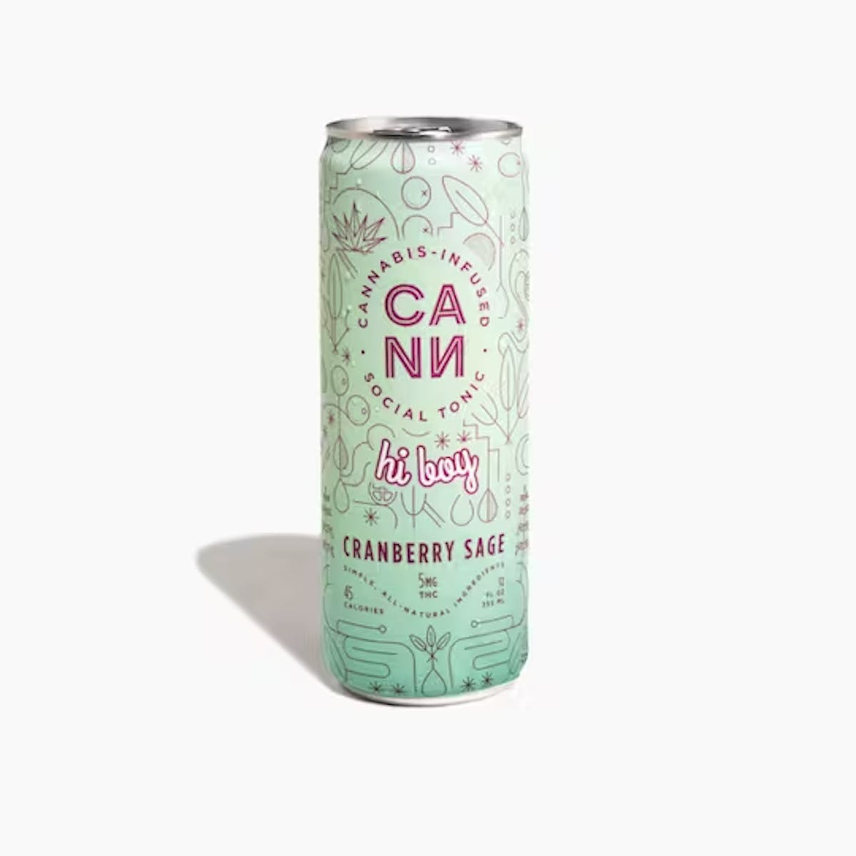Cann Cranberry Sage THC Beverage Product Image