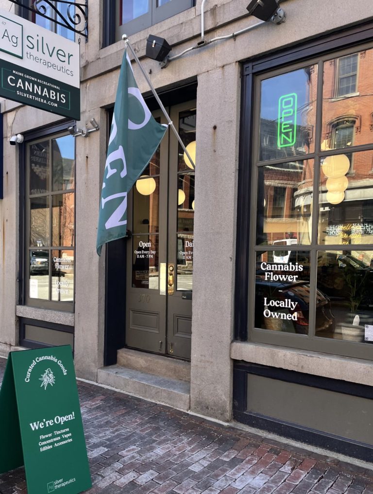 Silver Therapeutics Recreational Marijuana Weed Dispensary in Portland, Maine