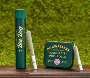Dogwalkers pre-rolls tube and tin