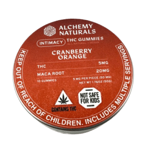 Alchemy Naturals Cranberry Orange Intimacy Gummies Product Image