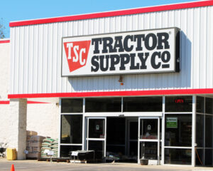 Tractor Supply Co. Store front.