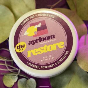 Ayrloom Restore 1:1 Topical with 1000mg THC and 1000mg CBD