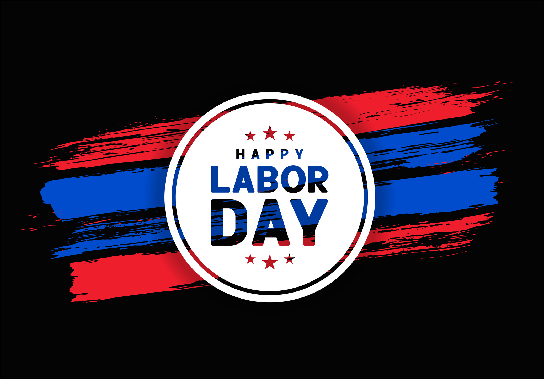 Labor Day watercolor