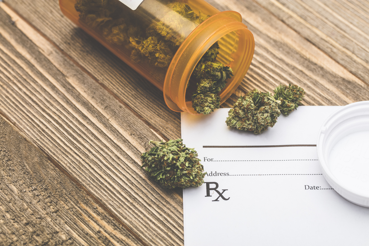 A stock photo of some Medical Marijuana Buds.